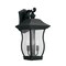 Designers Fountain Chelsea 18.5in Black 3-Light Outdoor Line Voltage Wall Sconce with No Bulbs Included 2722-BK - alternate 1